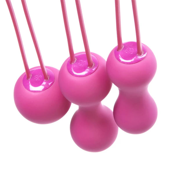 Je Joue Ami Kegel Balls Set of 3 Fuchsia - Progressive Exercise System