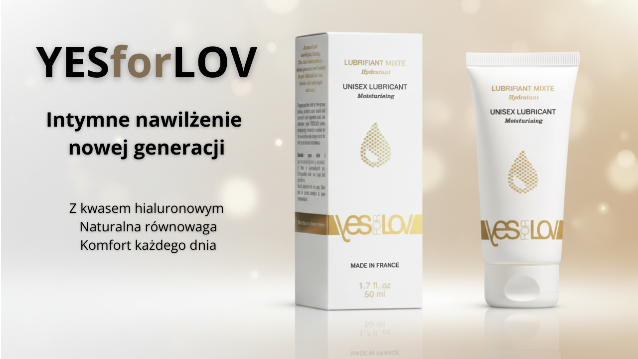 YESforLOV Nawilżający Żel Intymny z Kwasem Hialuronowym 50 ml