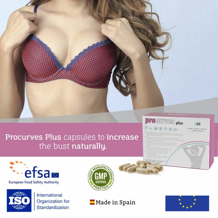 500 Cosmetics Procurves Plus kapsułki ziołowe na jędrność biustu 60 szt.