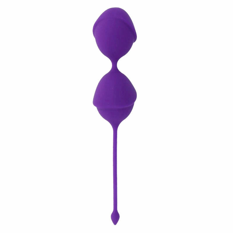 Intense Karmy Fit silikonowe kulki ćwiczące mięśnie liliowe 96g