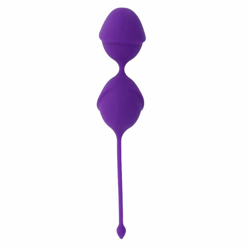 Intense Karmy Fit silikonowe kulki ćwiczące mięśnie liliowe 96g