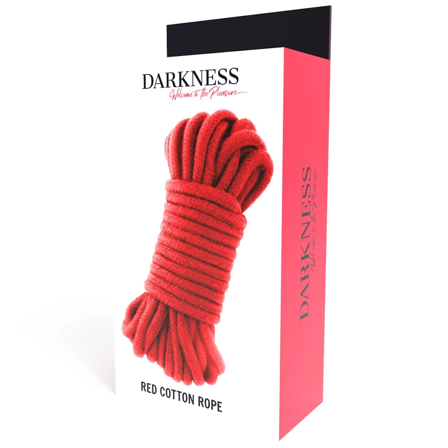 Darkness Lina Japońska 5m Bawełna Czerwona Wytrzymała