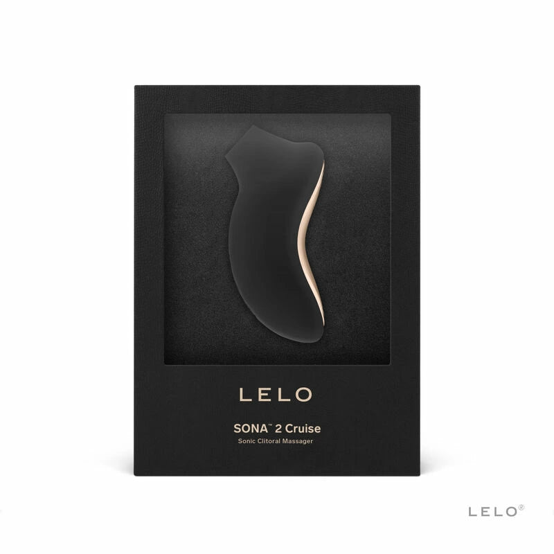 LELO SONA 2 Cruise Black - advanced ultrasonic stimulator, USB