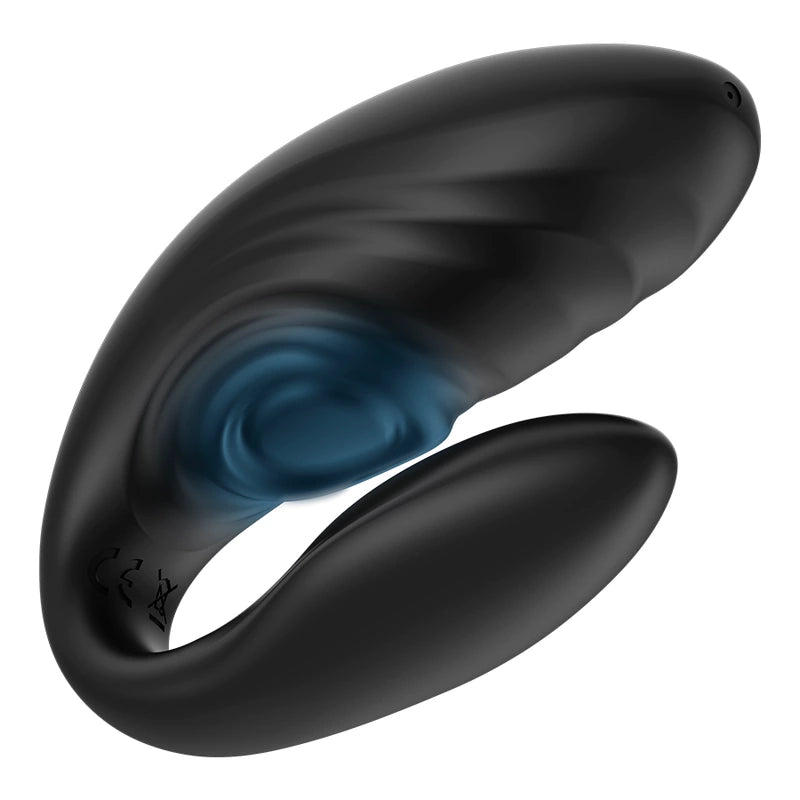 Brilly Glam COUPLE Pulsing &amp; Vibrating - Model dla Par z Pilotem, Fioletowy