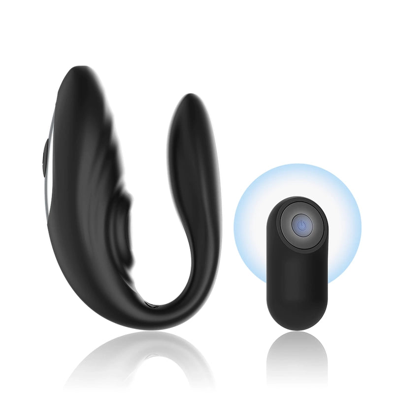 Brilly Glam COUPLE Pulsing &amp; Vibrating - Model dla Par z Pilotem, Fioletowy