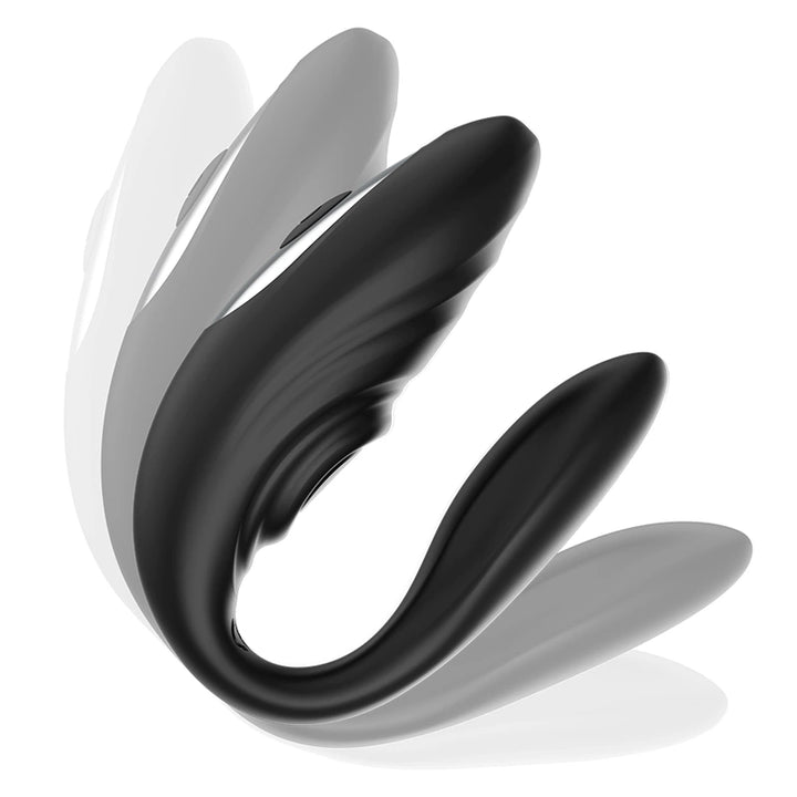 Brilly Glam COUPLE Pulsing &amp; Vibrating - Model dla Par z Pilotem, Fioletowy