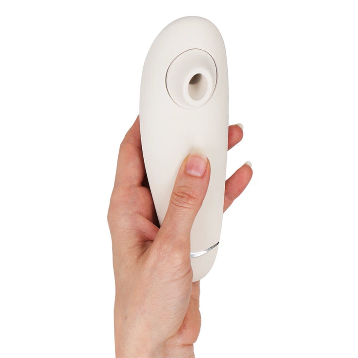 Womanizer Premium 2 - air stimulator, grey, 14 levels, IPX7