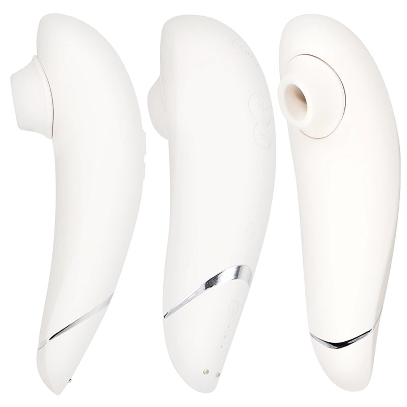 Womanizer Premium 2 - air stimulator, grey, 14 levels, IPX7
