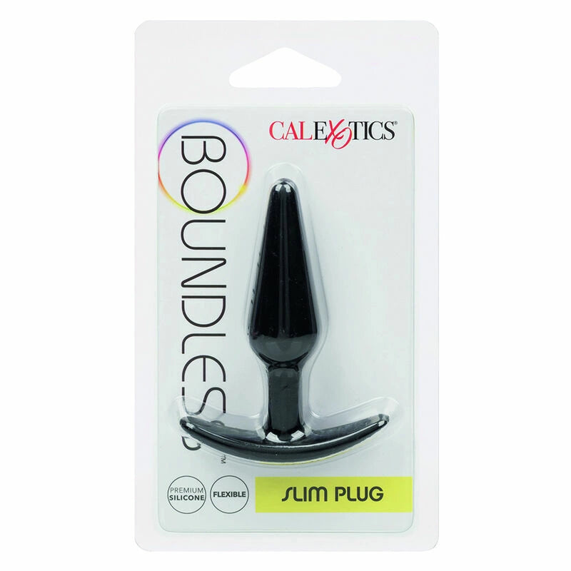 CalExotics Boundless Slim Plug silikonowy model anatomiczny 7,5x2cm