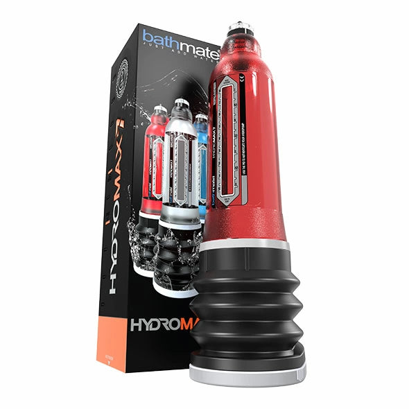 Bathmate Hydromax7 Brilliant Red hydro pump system 13-18 cm