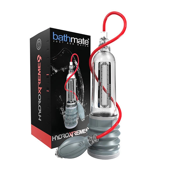 Bathmate Hydroxtreme9 Crystal Clear - water system with accessory kit