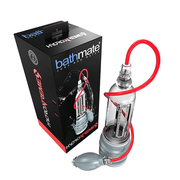 Bathmate Hydroxtreme9 Crystal Clear - water system with accessory kit