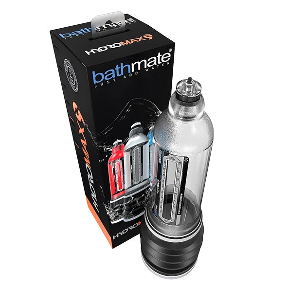Bathmate Hydromax9 Crystal Clear - water model, XL size, transparent