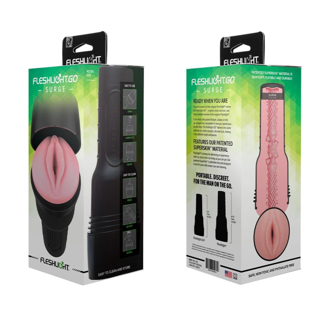 Fleshlight GO Surge Pink Lady - compact intimate machine