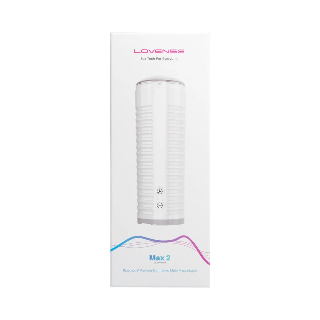 Lovense Max 2 - App-controlled interactive intimate machine, white
