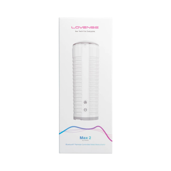 Lovense Max 2 - App-controlled interactive intimate machine, white