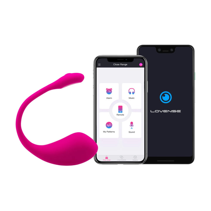 Lovense Lush 2 - Wibrujące Jajko Bluetooth z Aplikacją, Rożowe