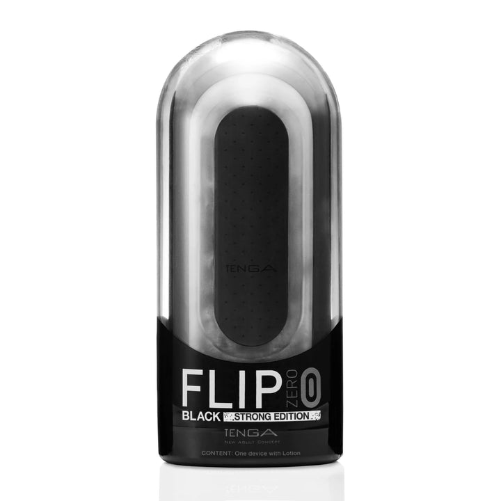 Tenga Flip Zero Black - advanced intimate device, Strong edition