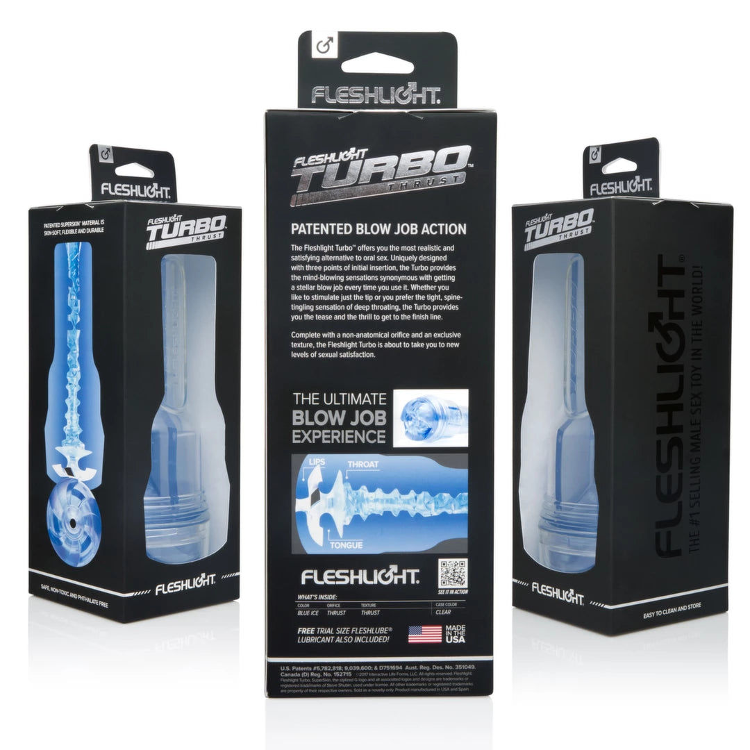 Fleshlight Turbo Thrust - advanced intimate machine, unique three-stage system