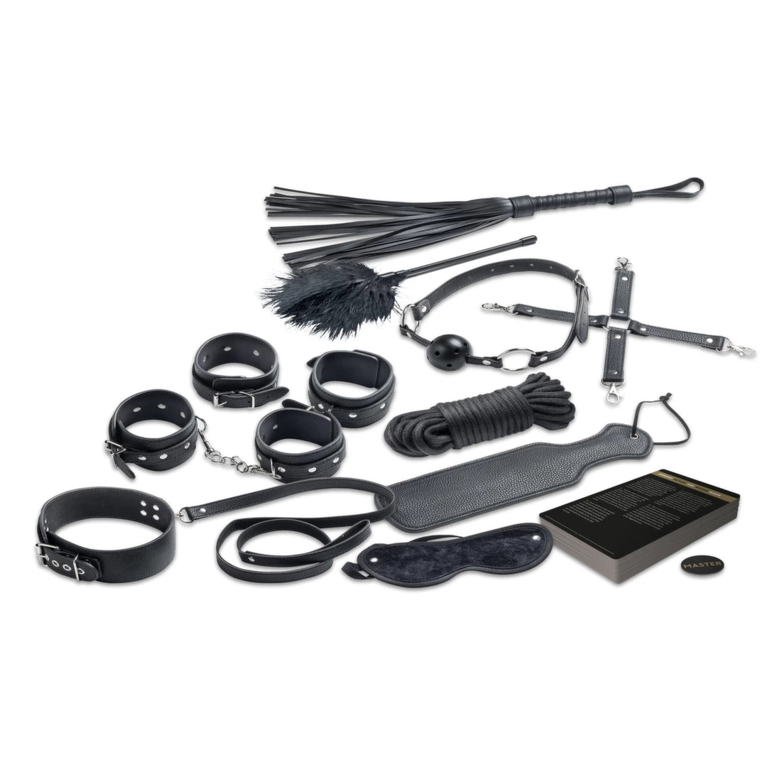 Tease &amp; Please Master &amp; Slave Deluxe - Game with accessories and cards PL/EN