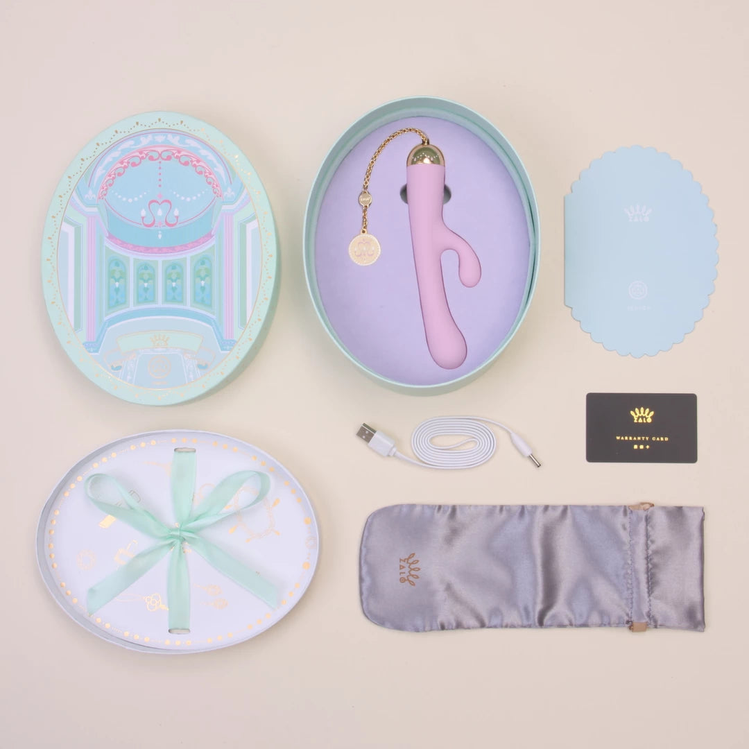 ZALO Ichigo Berry Violet - Twin-motor model, Softek silicone, app control