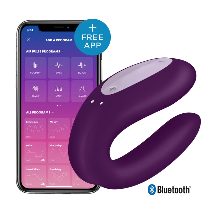 Satisfyer Double Joy Violet - Couples&