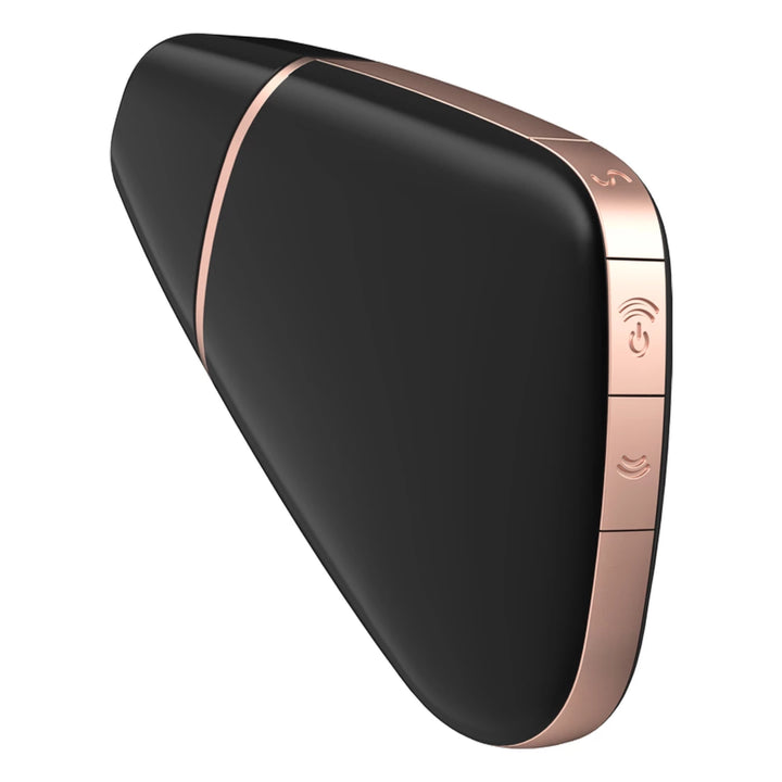 Satisfyer Love Triangle Black - Model with Air Pulse System and Bluetooth