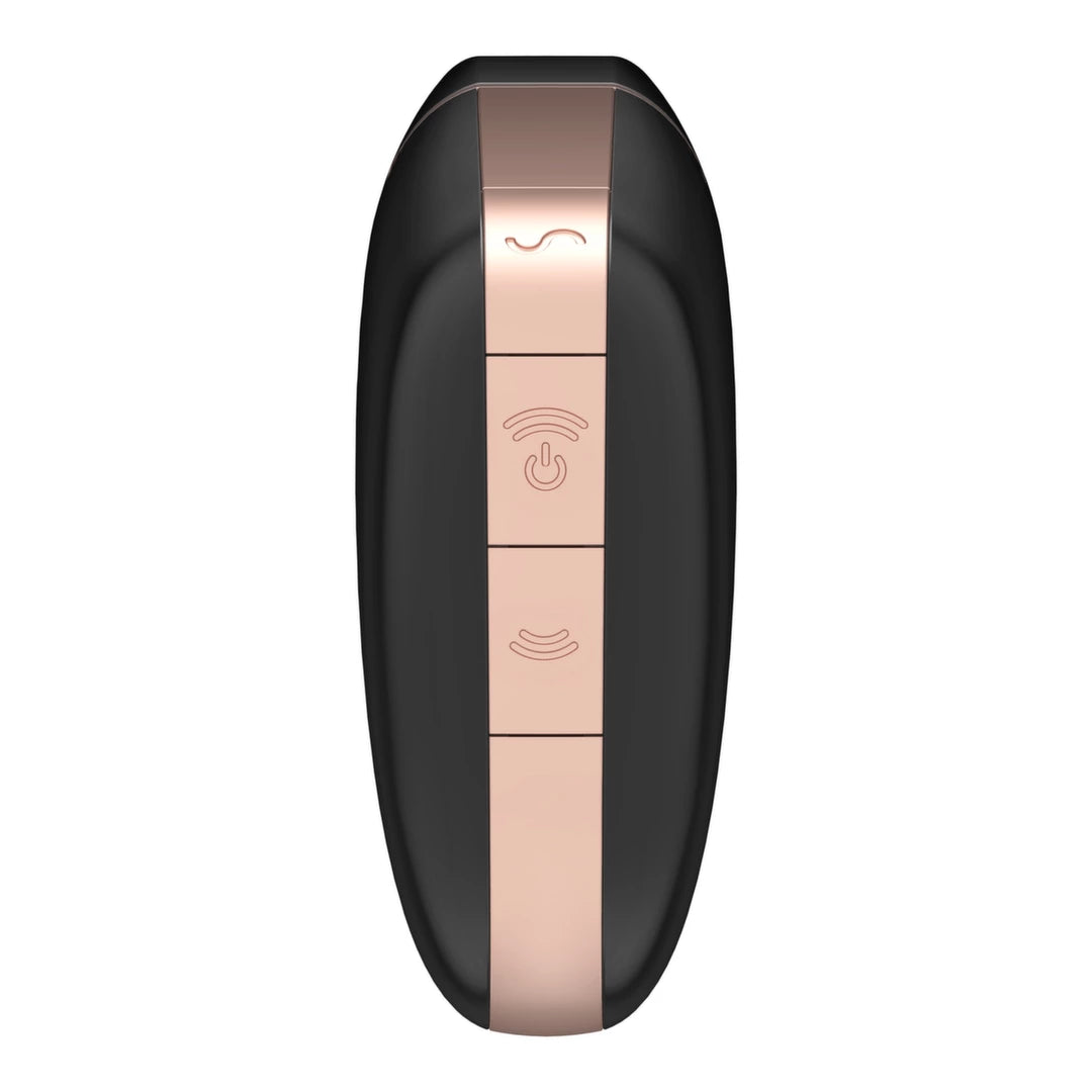 Satisfyer Love Triangle Black - Model with Air Pulse System and Bluetooth