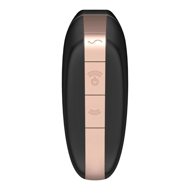 Satisfyer Love Triangle Black - Model with Air Pulse System and Bluetooth