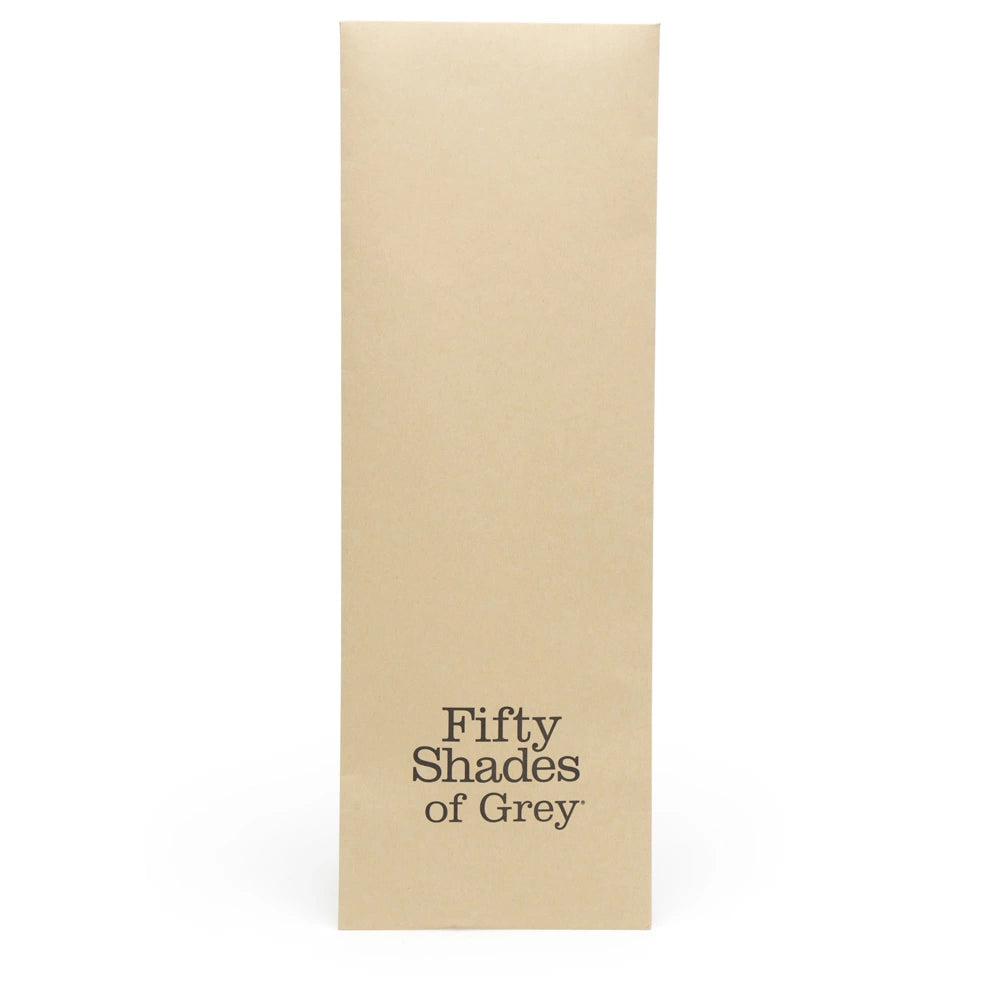 Fifty Shades of Grey Bound to You wrist cuffs, eco-leather, gold hardware