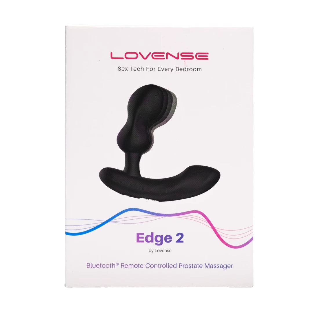 Lovense Edge 2 - App-controlled, adjustable arm, black