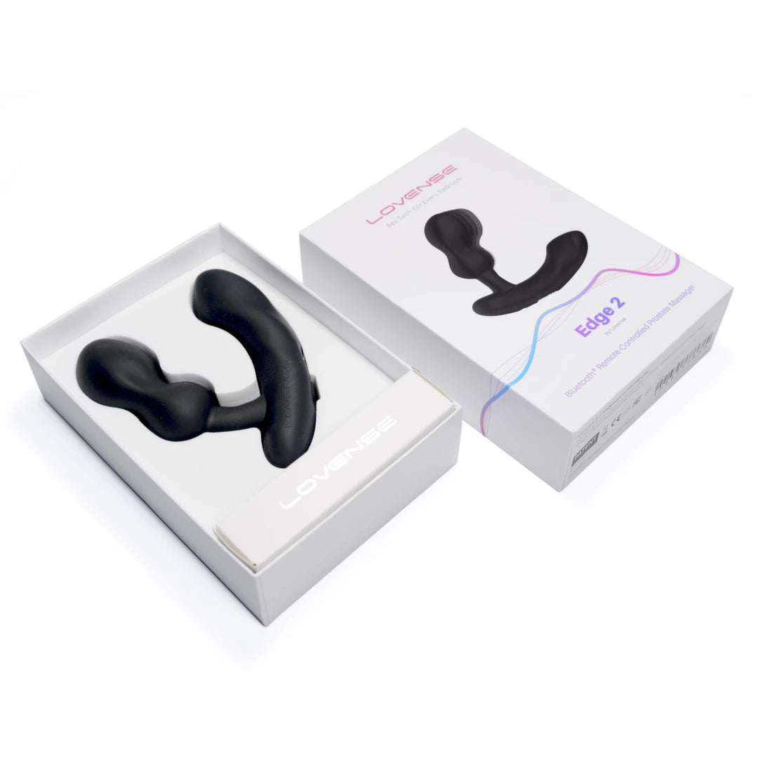 Lovense Edge 2 - App-controlled, adjustable arm, black