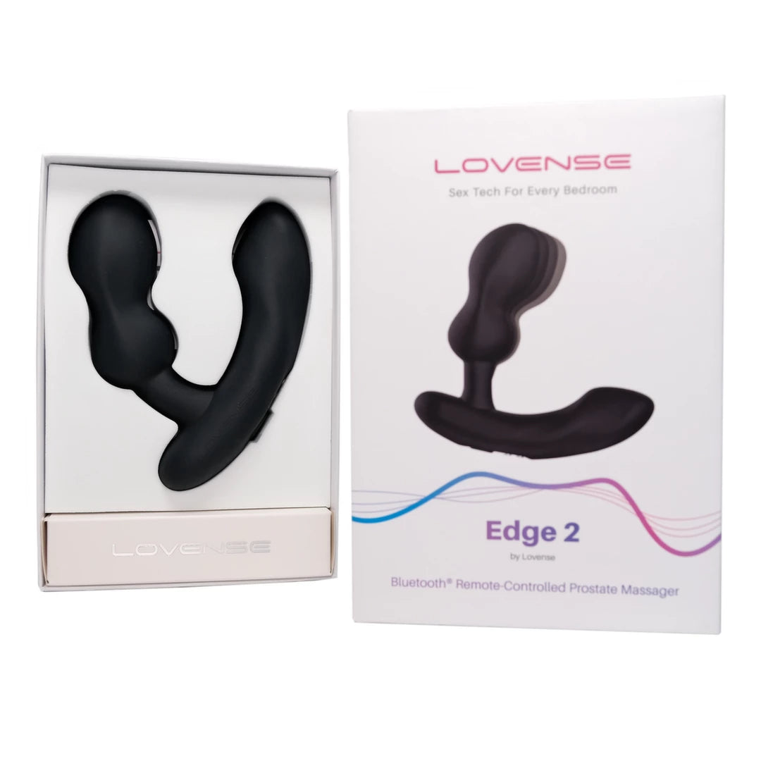 Lovense Edge 2 - App-controlled, adjustable arm, black