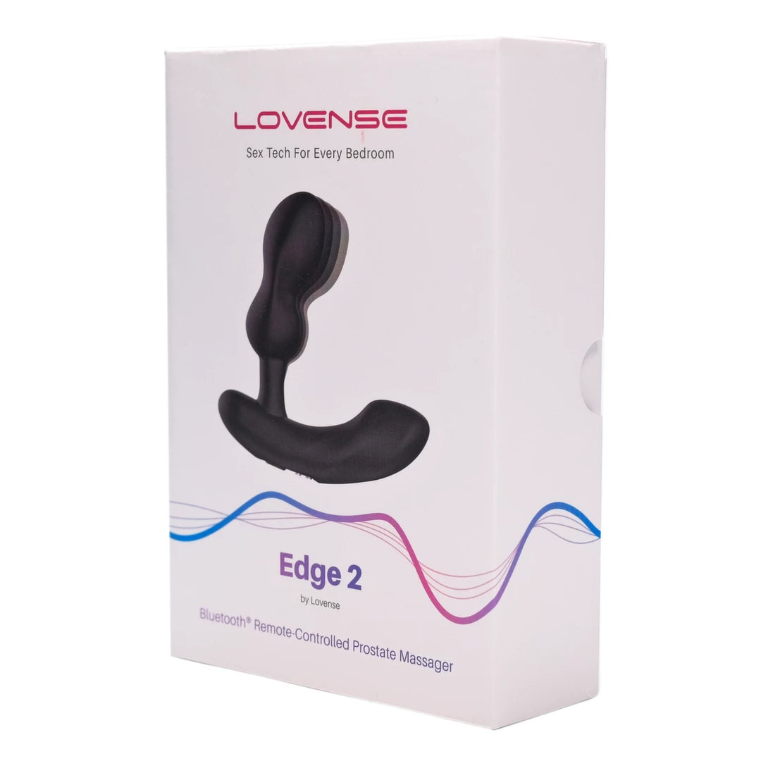 Lovense Edge 2 - App-controlled, adjustable arm, black