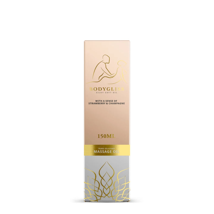 BodyGliss Silky Soft Oil Strawberry &amp; Champagne 150ml - massage oil