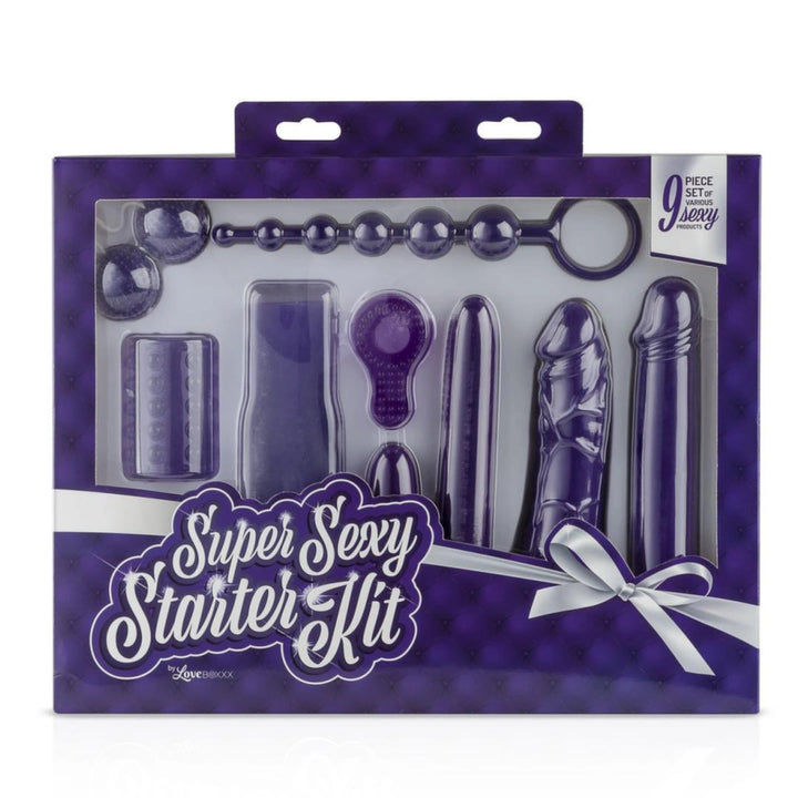 Loveboxxx Super Sexy Starter Kit - A set of accessories for couples and singles