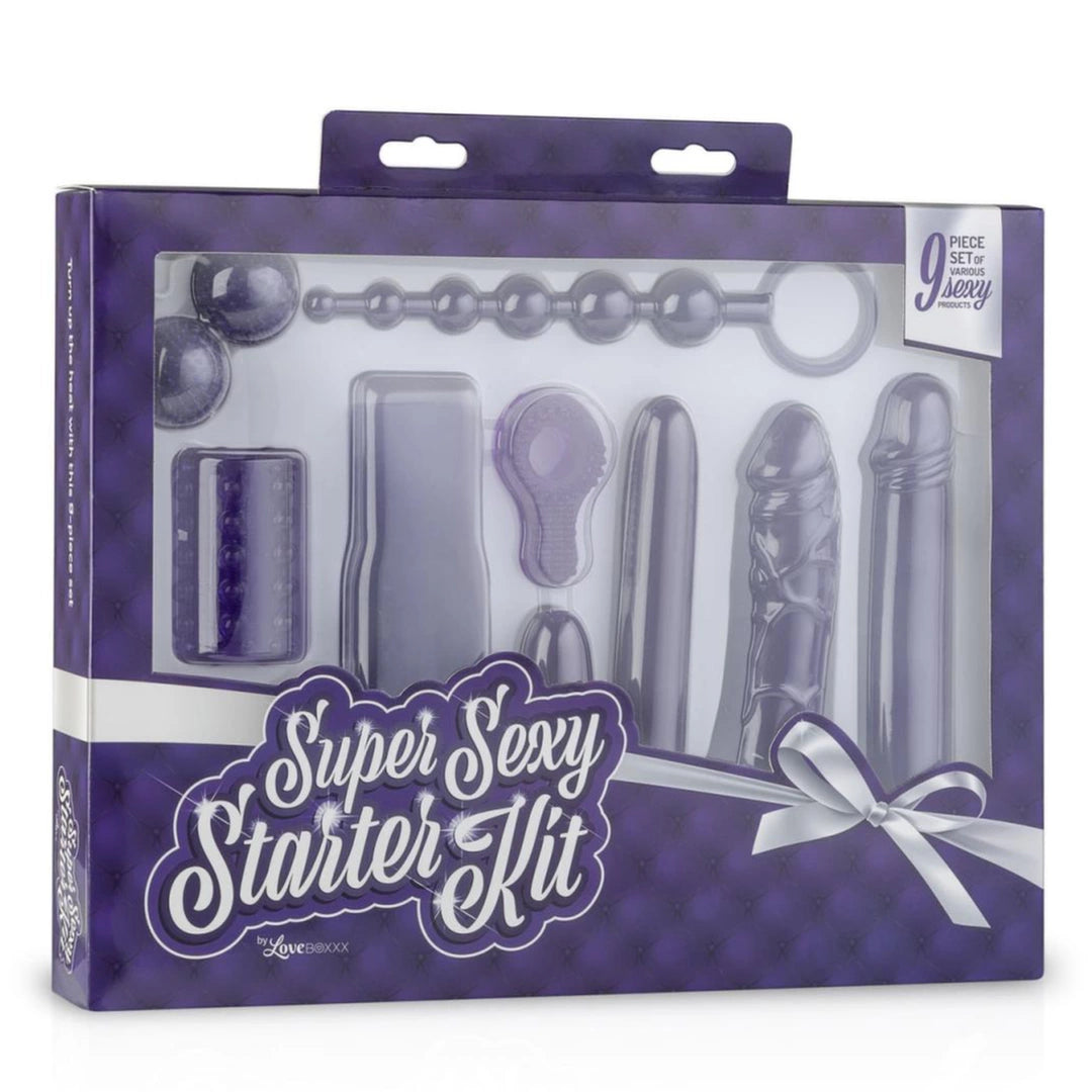 Loveboxxx Super Sexy Starter Kit - A set of accessories for couples and singles