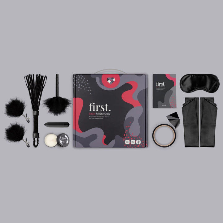 First. Kinky Experience Starter Set - Accessory Kit for Beginners
