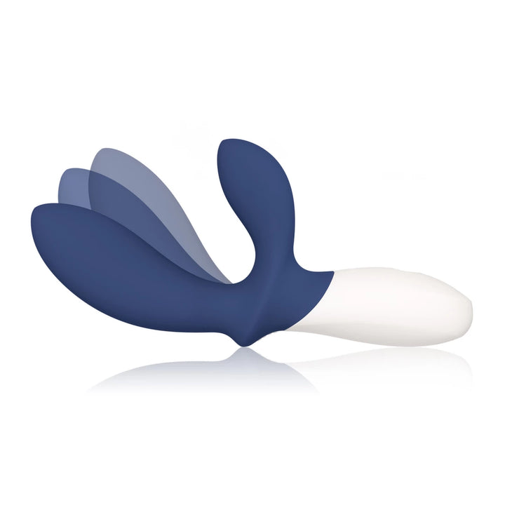 LELO Loki Wave 2 Base Blue - massager with WaveMotion technology, 12 modes