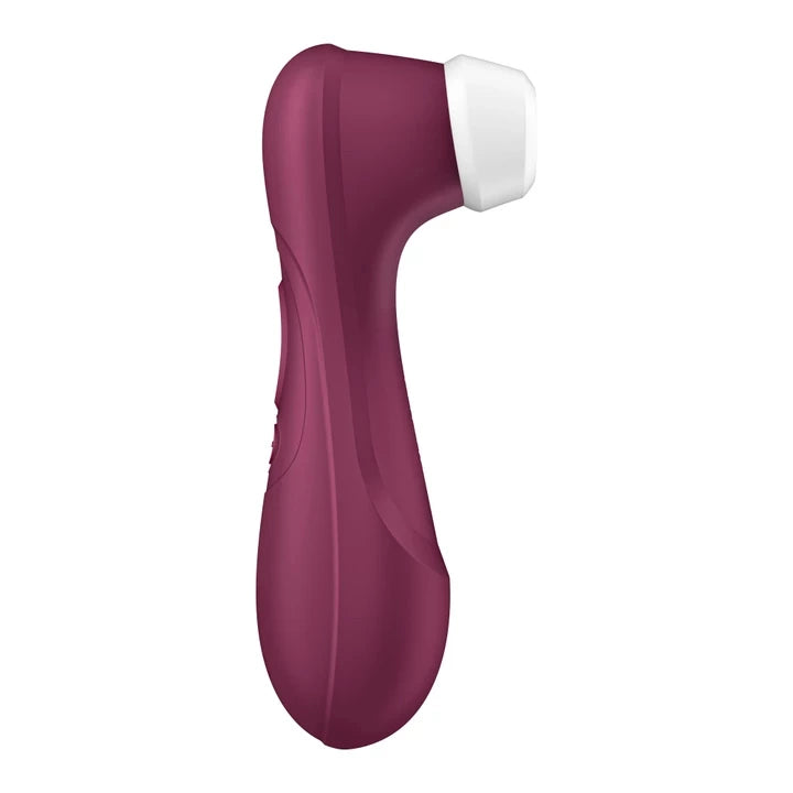 Satisfyer Pro 2 Generation 3 Red - System Air Pulse, aplikacja, 2 nakładki