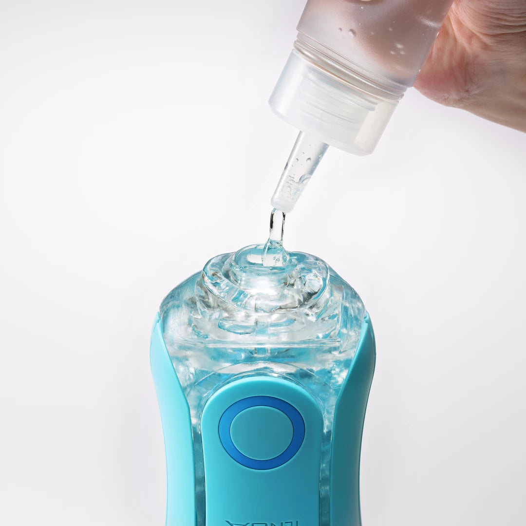 Tenga Flip Orb Blue Ocean - advanced intimate machine with orbs, 178 mm