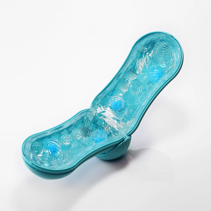 Tenga Flip Orb Blue Ocean - advanced intimate machine with orbs, 178 mm