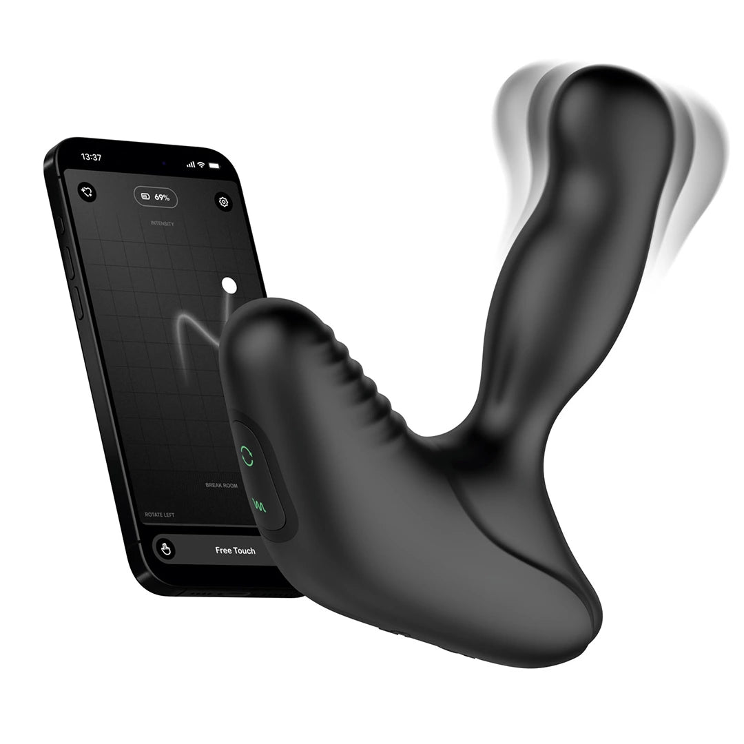 Nexus Revo Stealth Intymny masażer rotacyjny silikonowy, sterowanie pilotem