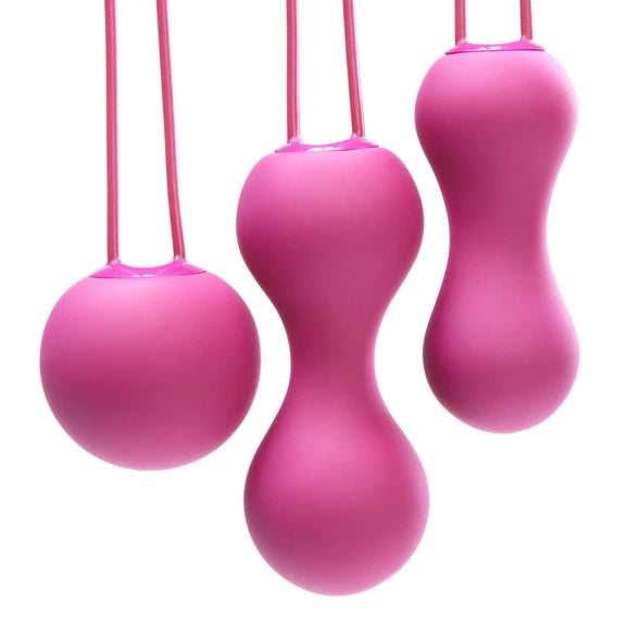 Je Joue Ami Kegel Balls Set of 3 Fuchsia - Progressive Exercise System