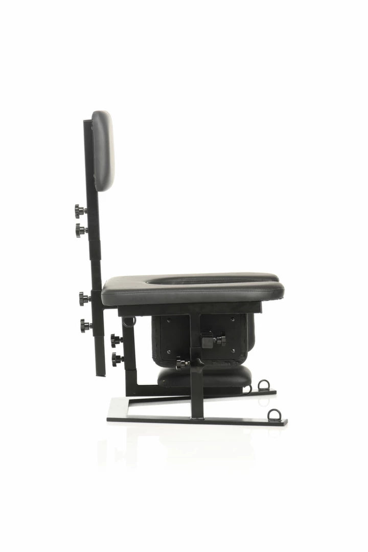 XR Brands Pleasure Throne Adjustable Intimacy Chair Black 120kg