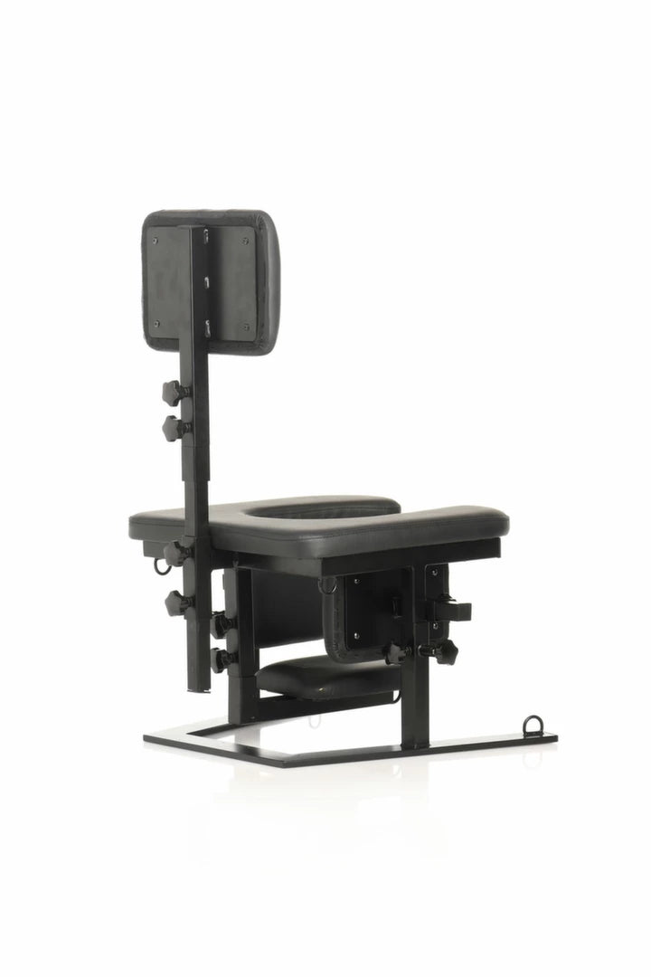 XR Brands Pleasure Throne Adjustable Intimacy Chair Black 120kg