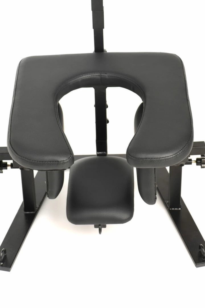 XR Brands Pleasure Throne Adjustable Intimacy Chair Black 120kg