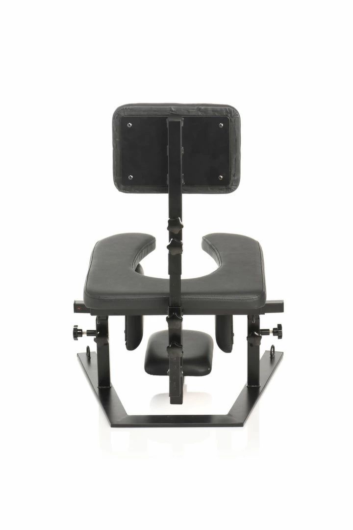 XR Brands Pleasure Throne Adjustable Intimacy Chair Black 120kg