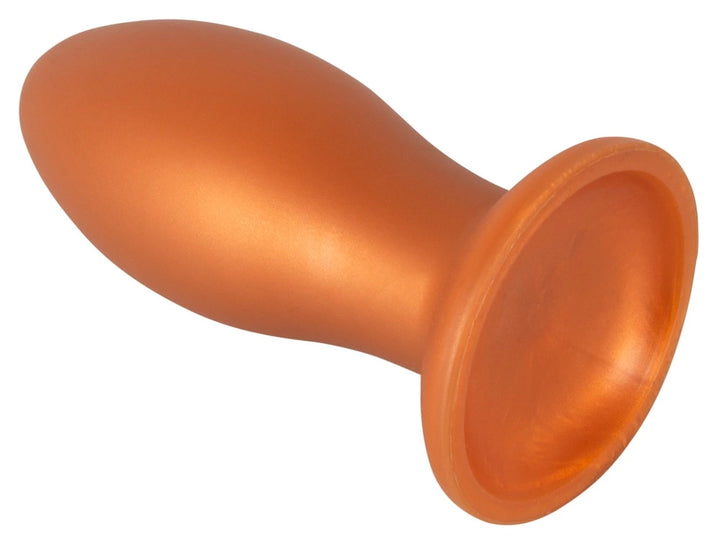 ANOS Big Plug 16 cm with suction cup, silicone, orange
