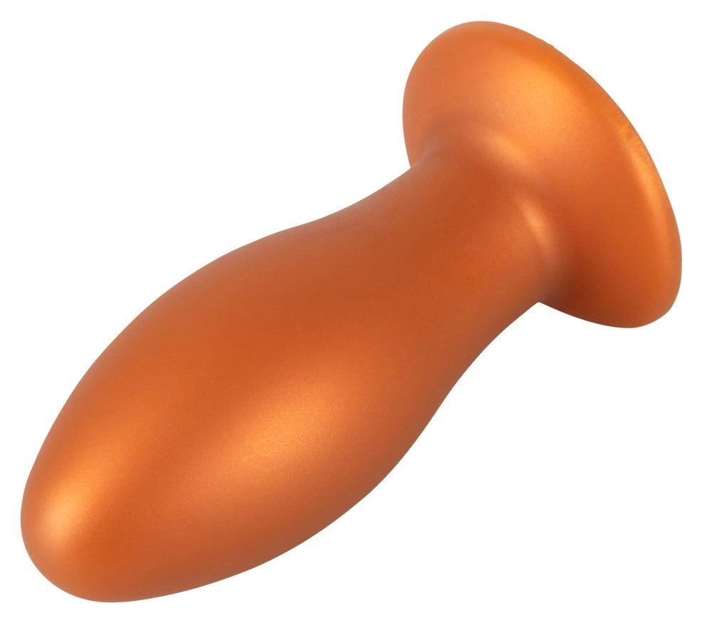 ANOS Big Plug 16 cm with suction cup, silicone, orange